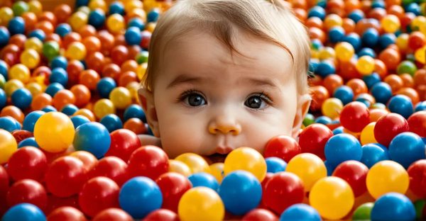Des piscines à balles pour bébés : sécurité et émerveillement !