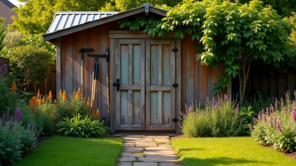 Que choisir pour votre abri de jardin : matériaux et conseils